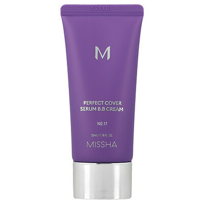 Missha, Perfect Cover Serum B.B Cream, No. 17 Fair, 1.18 fl oz (35 ml) | iHerb