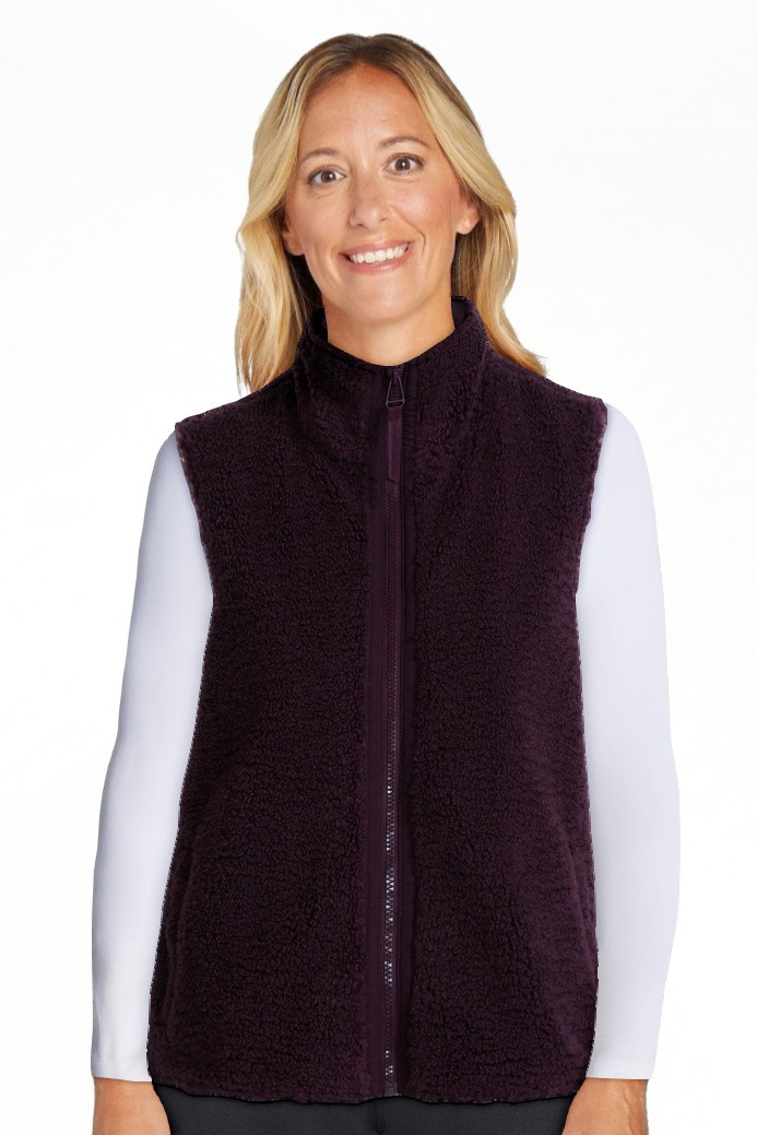 Ozark Trail Women's and Women's Plus High Pile Vest, Sizes XS-3X | Walmart (US)