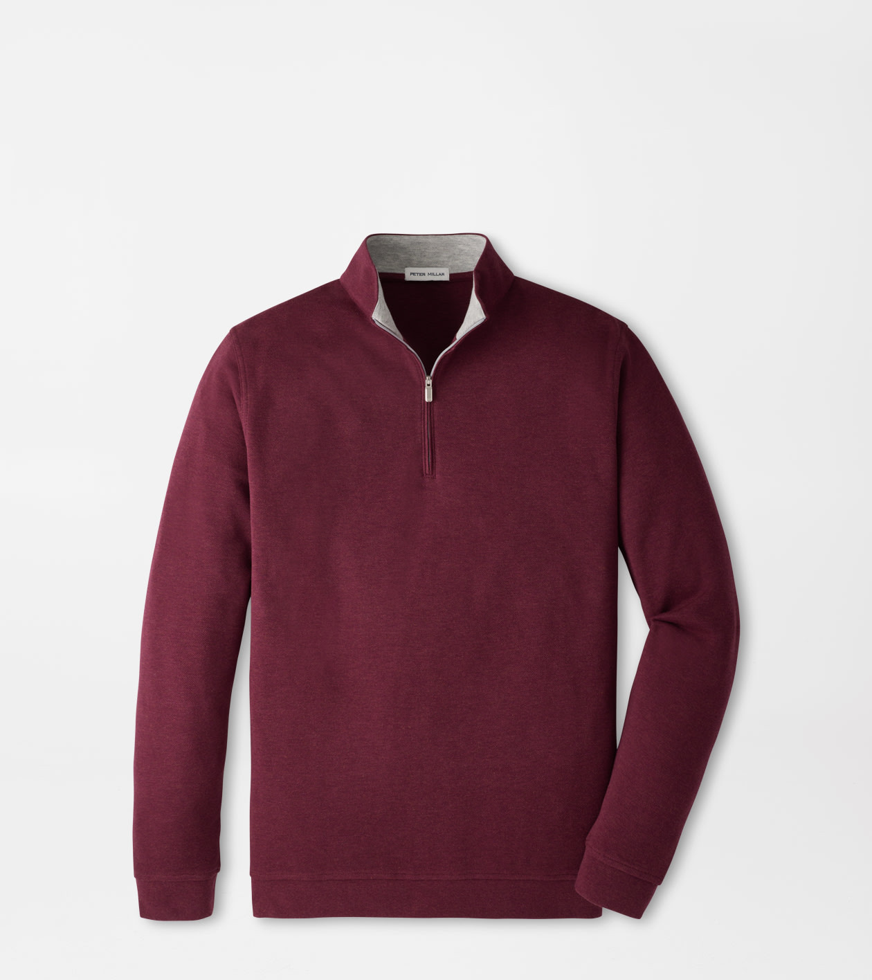 Peter Millar Men's Crown Comfort Quarter-Zip Pullover | Color: Black | Size: M | Peter Millar