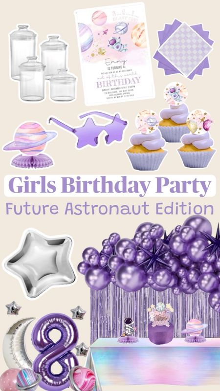 Future Astronaut Girls Birthday Party! 👩‍🚀🚀💜 #spacebirthday #girlsbirthday #girlsbirthdaypartyideas #birthday #spacebirthdayideas #astronautbirthday #girlsastronautbirthday #spacebirthdayparty #astronautbirthdayparty

#LTKfamily #LTKkids #LTKparties