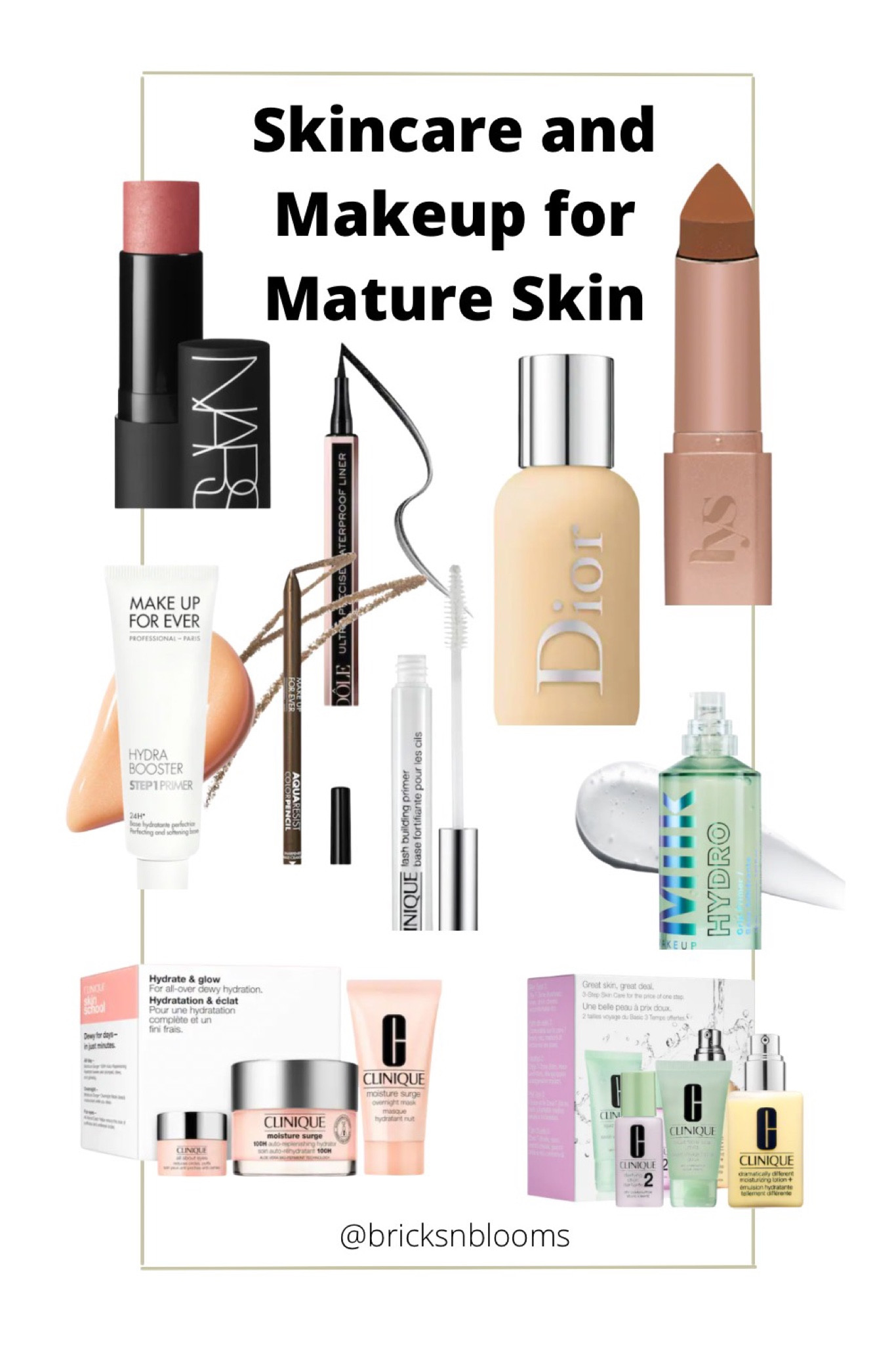 Makeup and skin care for 40+

Lipstick, lipgloss, foundation, eyeliner, mascara, eye serum, bronzer, contouring, concealer, blush

#LTKbeauty #LTKSeasonal #LTKsalealert
