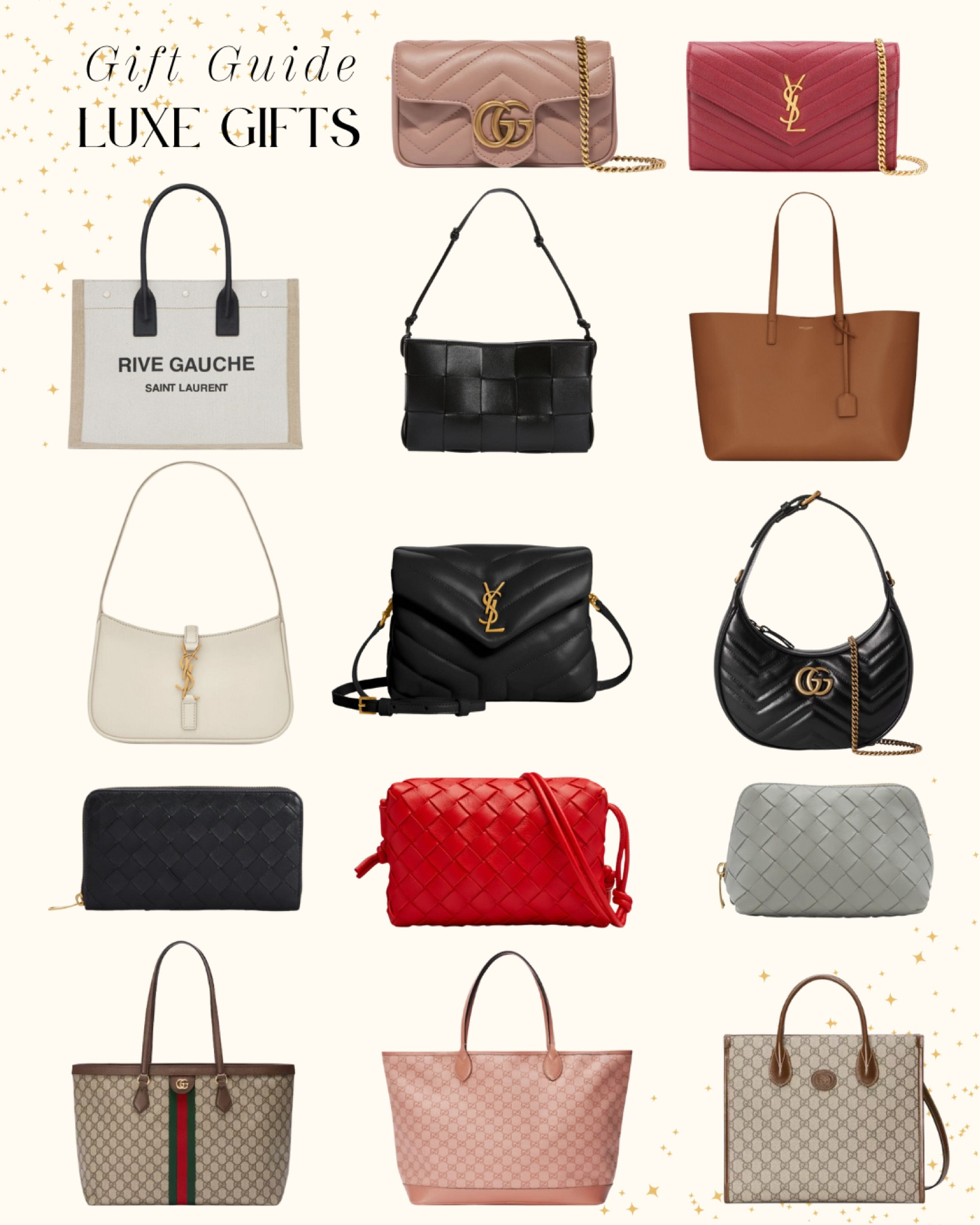 LUXE gift ideas! 

#LTKGiftGuide #LTKHoliday #LTKitbag