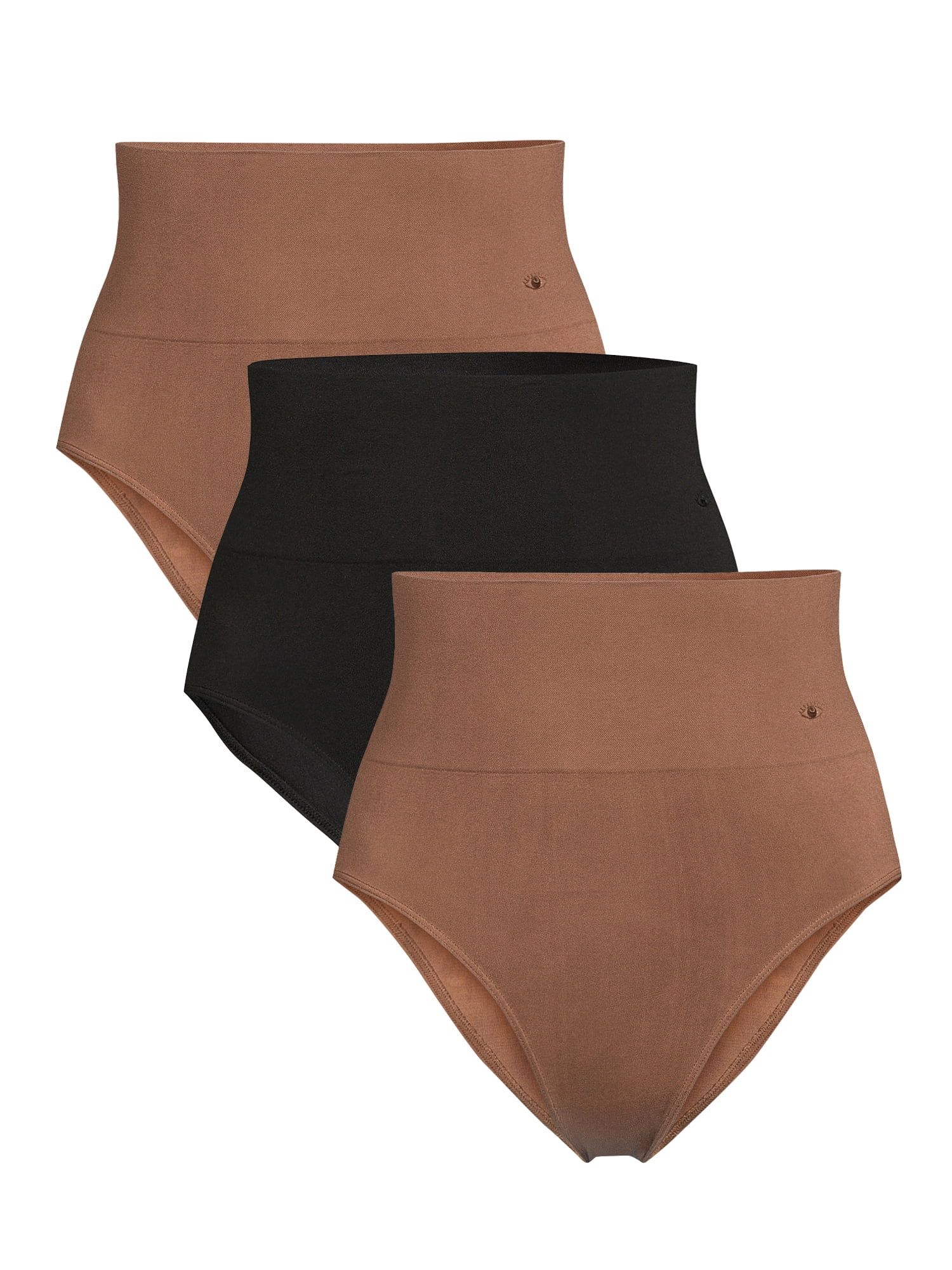 Sofia Intimates by Sofia Vergara Women's Seamless Bikini Panties, 3-Pack | Walmart (US)