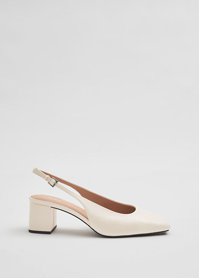 Slingbacks med blockklack | & Other Stories US