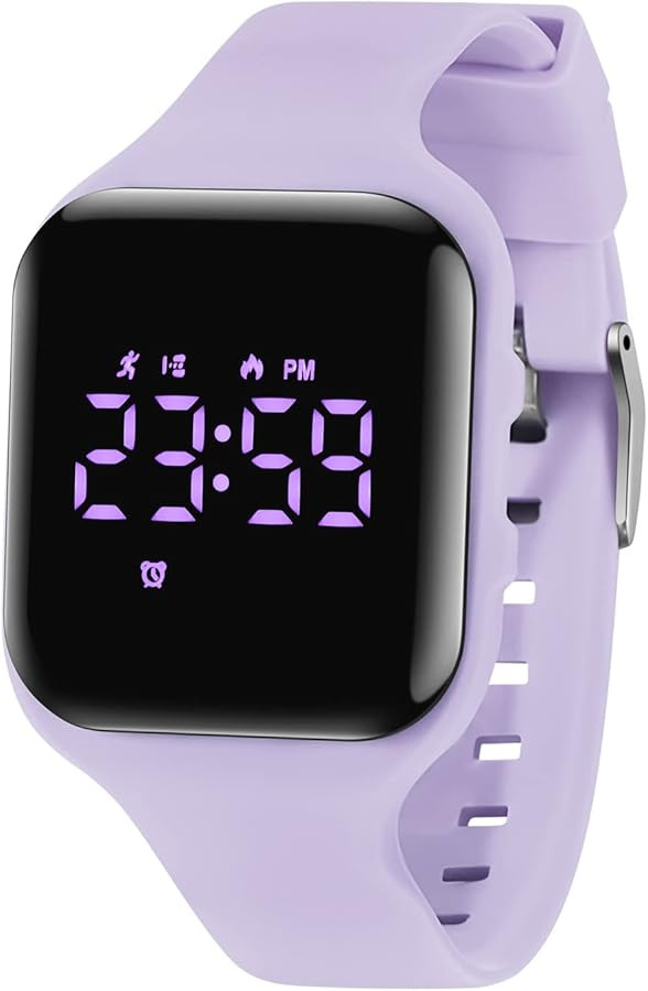 Kids Watches for Girls Boys Digital Sport Watch with Step Counter Pedometer Vibration Alarm Clock... | Amazon (US)