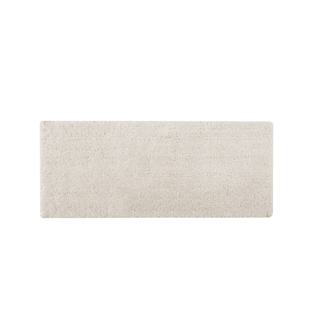 24""x60"" Regal Solid Tufted Bath Rug Ivory | Target