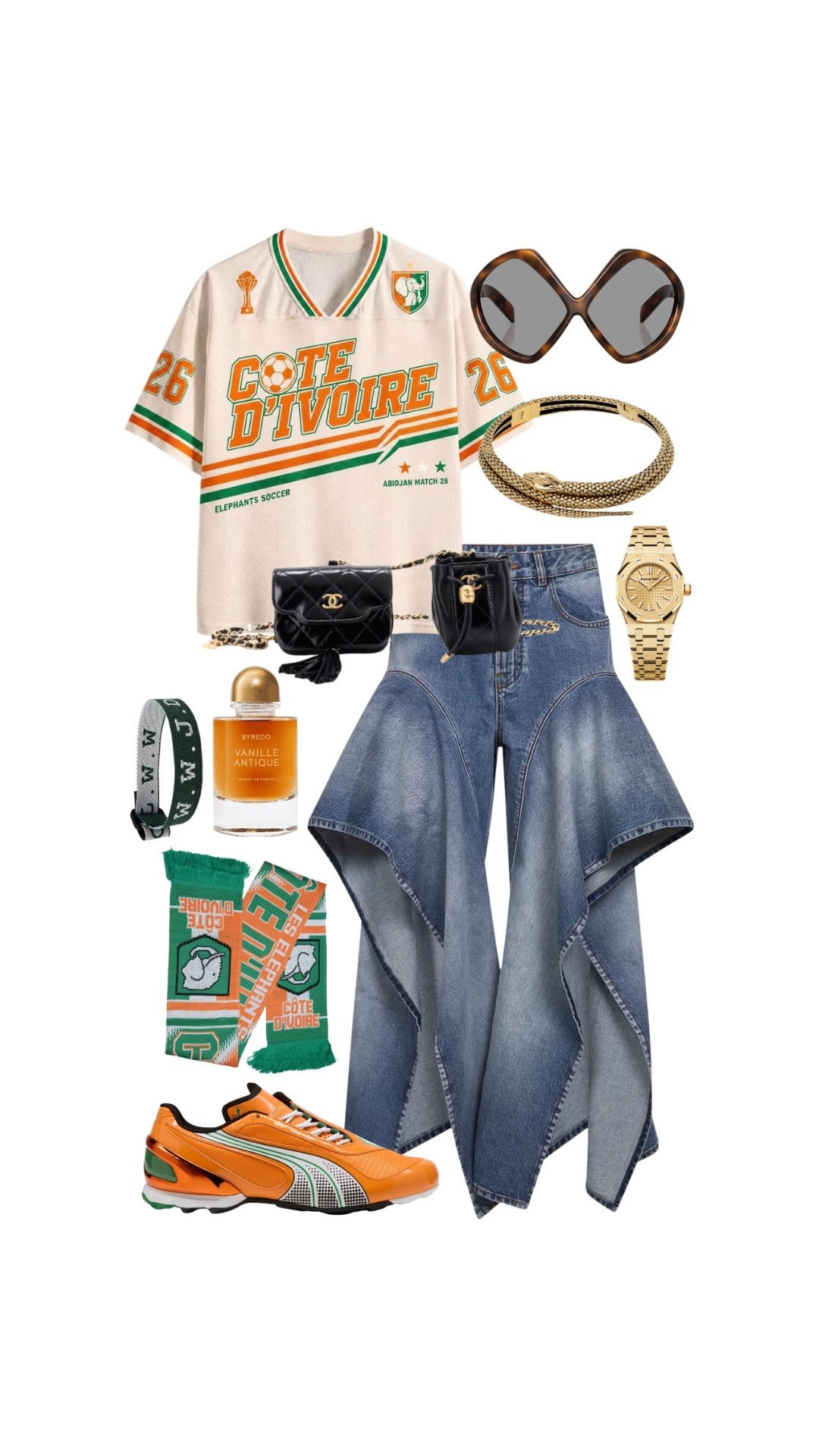 FIFA WORLD CUP Styling Edition:
IVORY COAST

#LTKjeans #LTKsummer #LTKstyletip