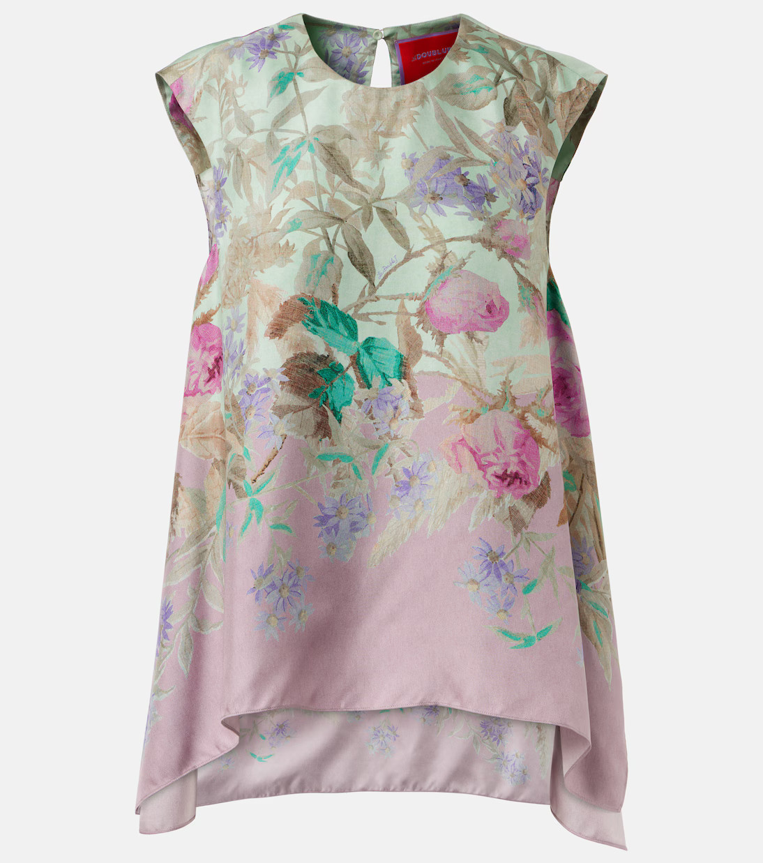 San Carlo floral silk top | Mytheresa (US/CA)