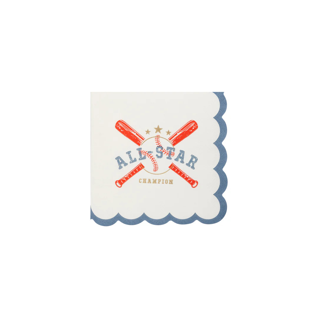 All Star Paper Cocktail Napkin | My Mind's Eye