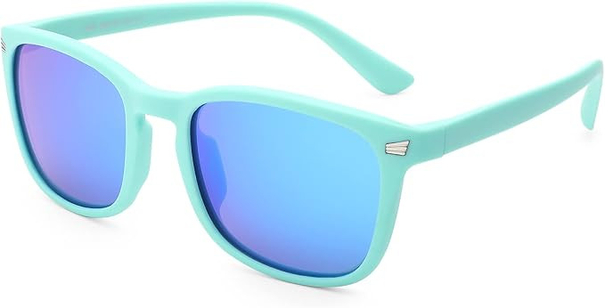 COASION Polarized Kids Sunglasses UV 400 Protection for Girls Boys Classic Retro Style Toddler Sh... | Amazon (US)