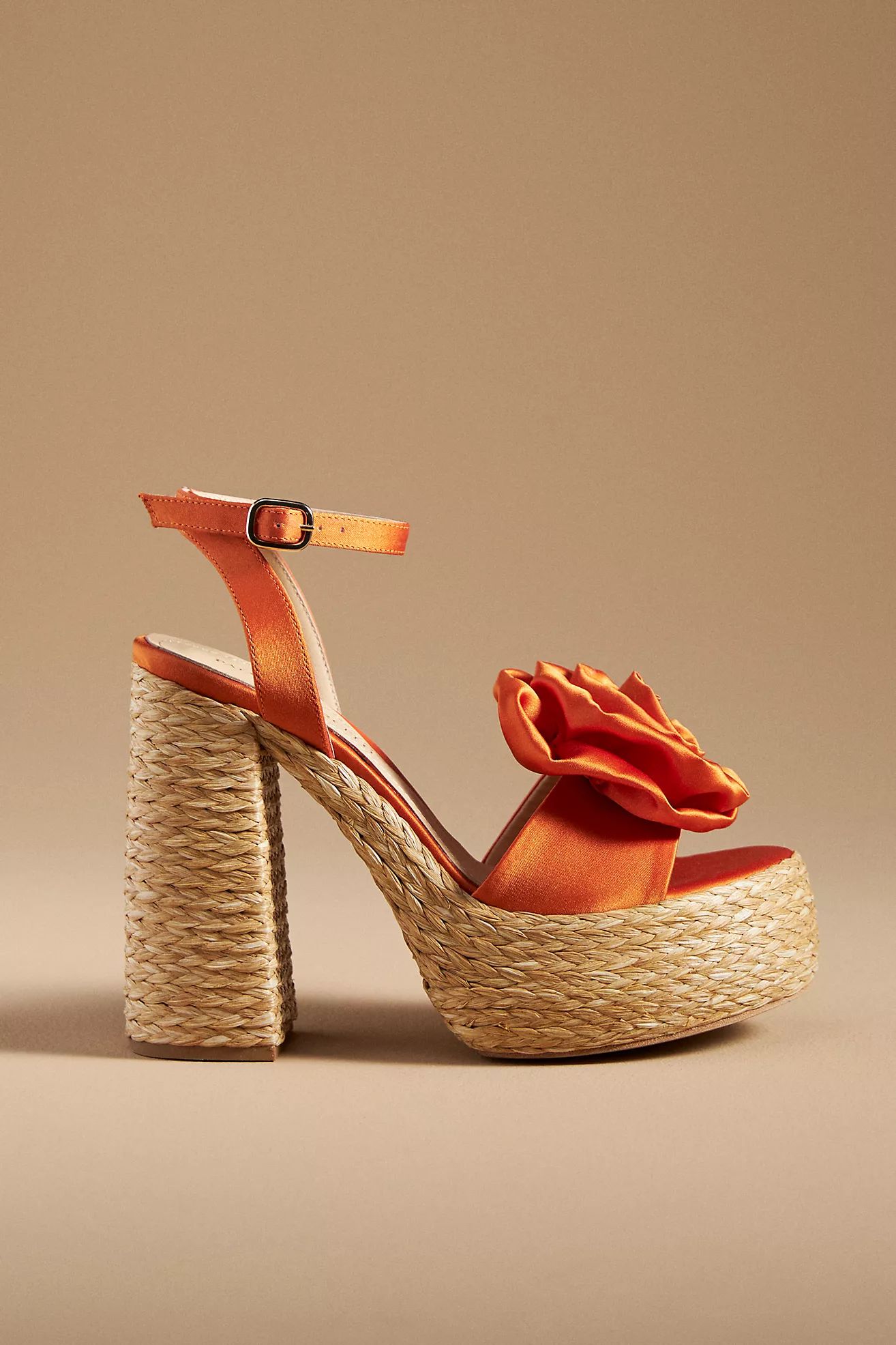 Paloma Barcelo Isona Flower Heels | Anthropologie (US)