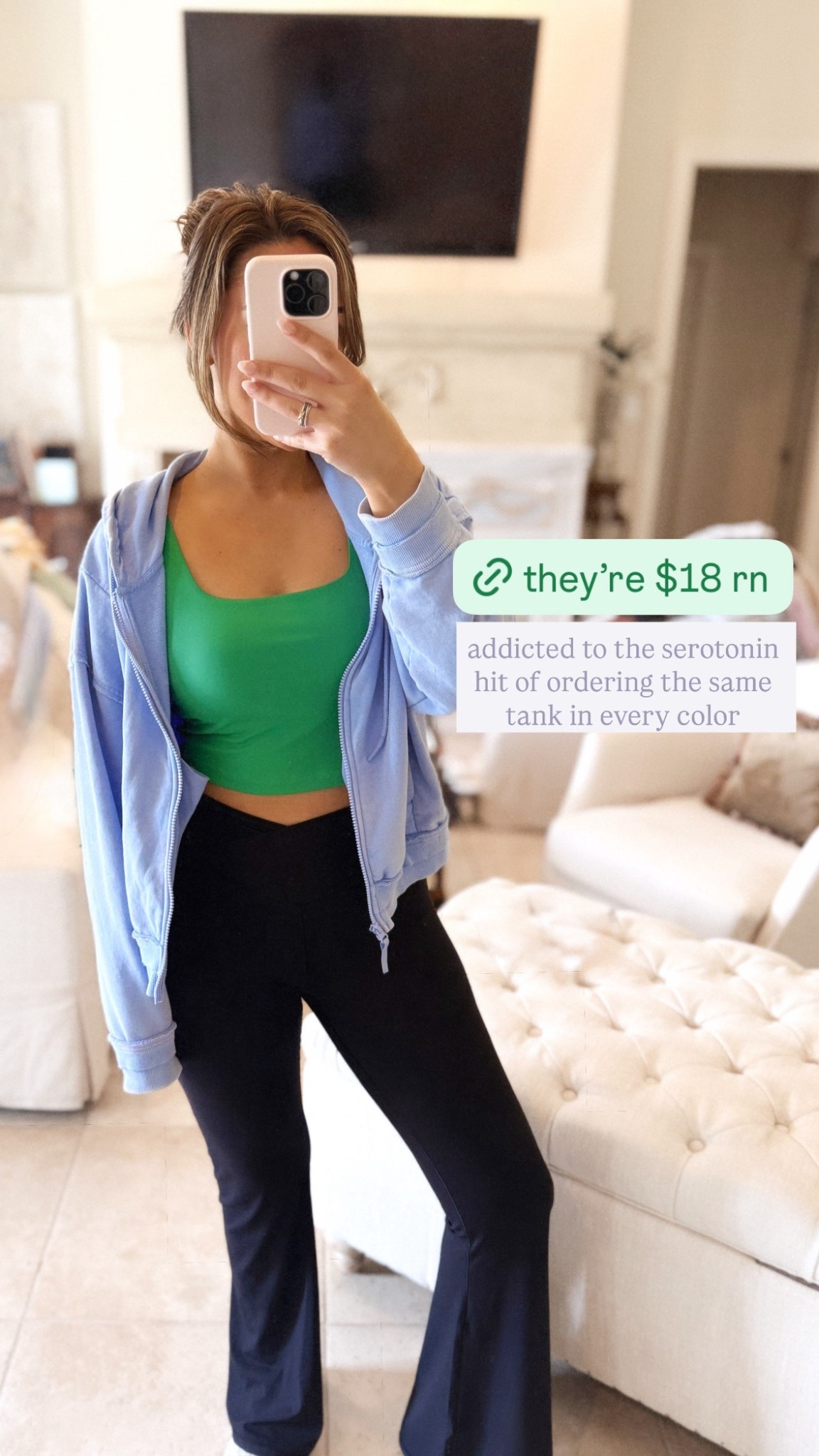 Amazon workout wear
Amazon tank with built-in bra 
High waisted yoga pants 

#LTKActive