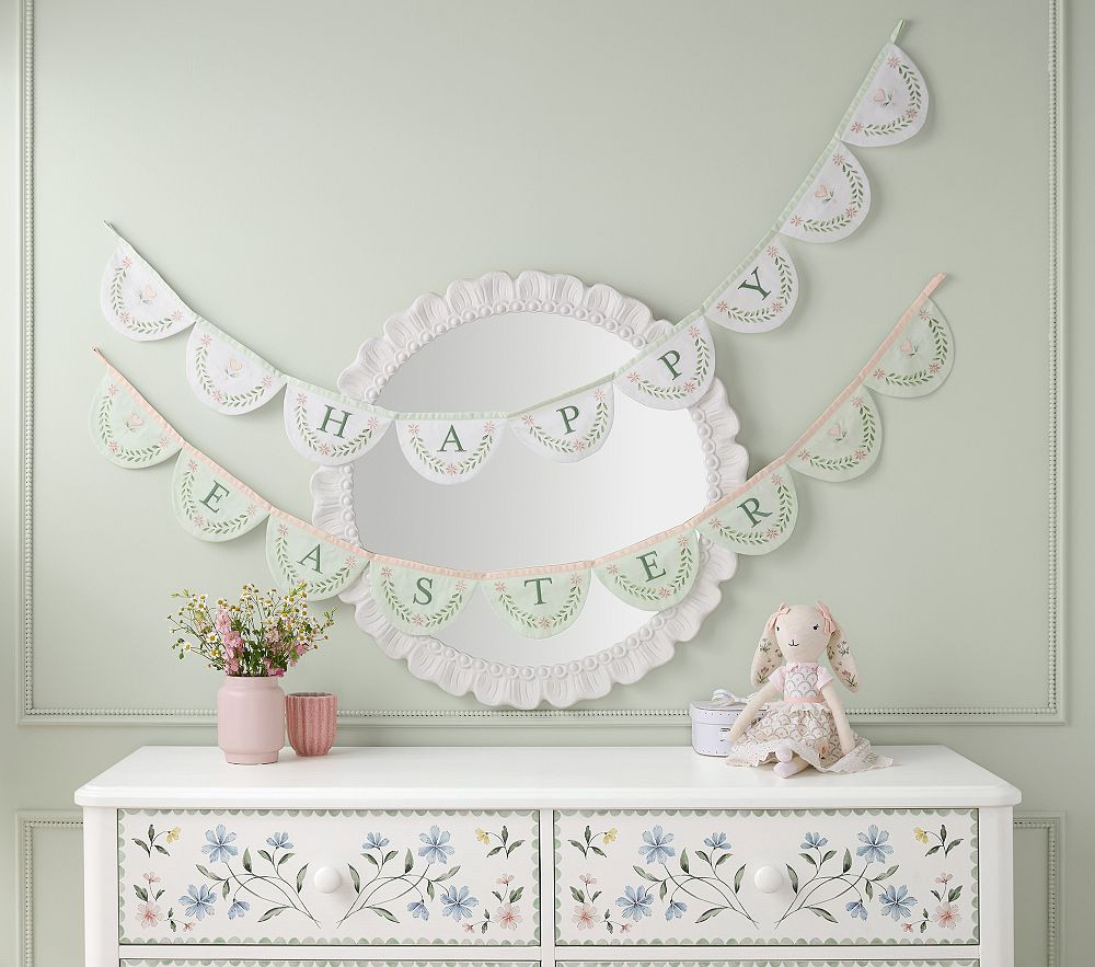 Riley Sheehey Happy Easter Garland, Set of 2 | Pottery Barn Kids