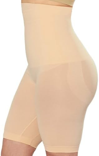 SHAPERMINT Shapewear for Women - High-Waisted Shapewear Tummy Control Shorts, Faja Body Shaper, U... | Amazon (US)