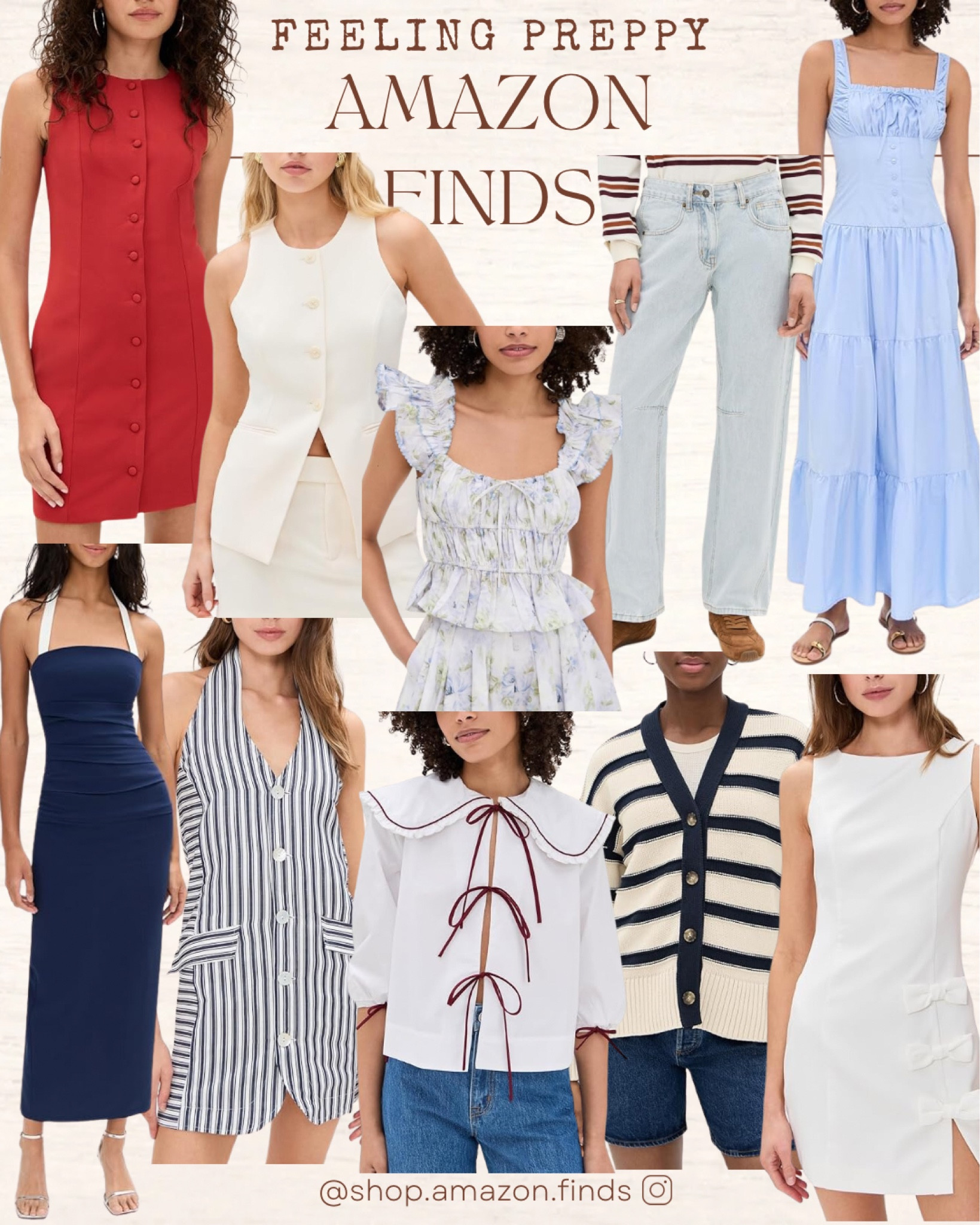 Feeling preppy! Classic cuts, colors, and prints for spring and summer! These dresses, sweaters, pants and blouses from women are all from Amazon.

#LTKStyleTip #LTKSeasonal