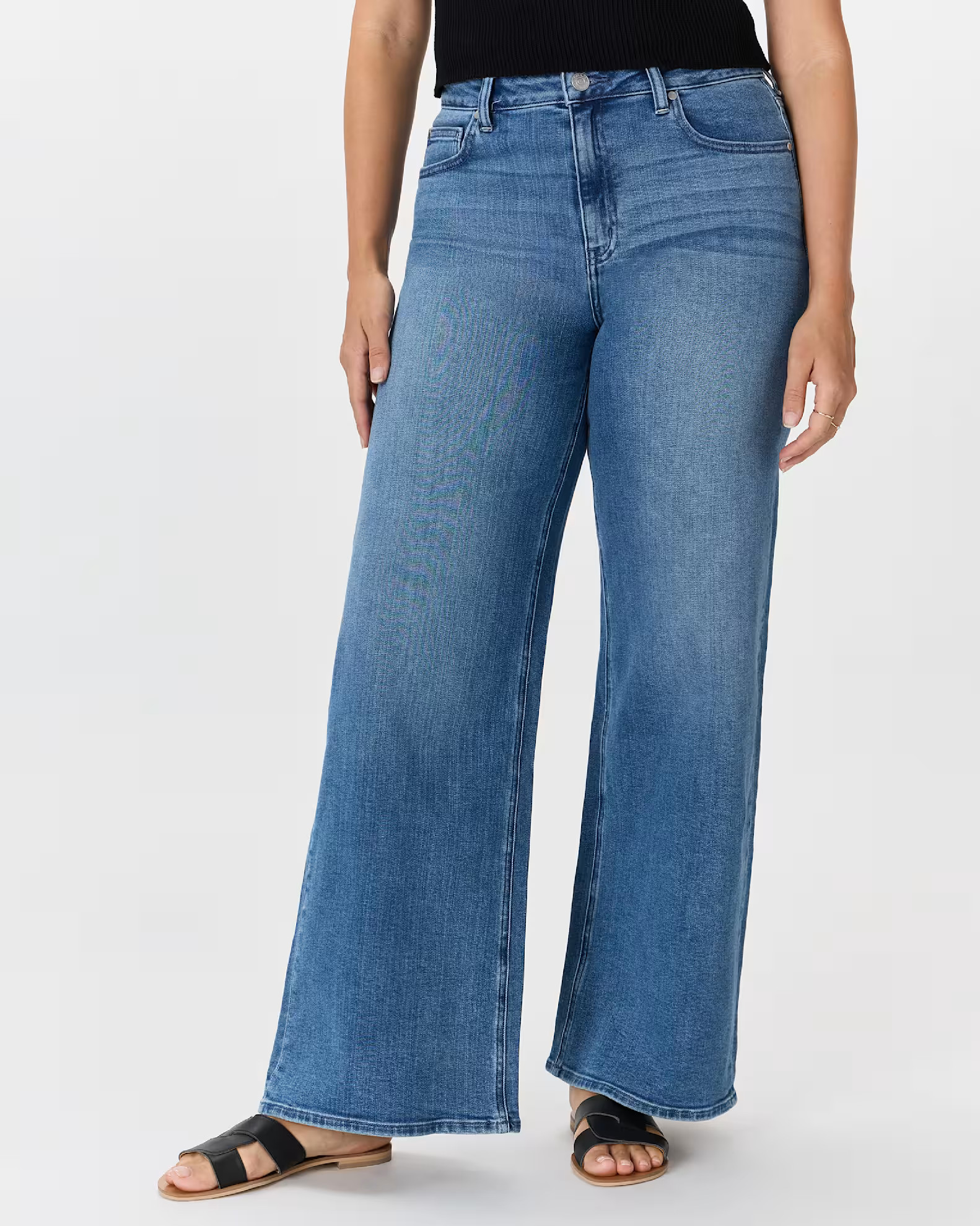 Bella Stretch Wide Leg Jeans | Quince