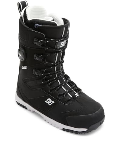 DC Shoes Men's Premier Hybrid Adjustable Medium Flex Snowboard Boot w/Lightweight Liner, Molded Insole & Reinforced Outsole, Black/White, 11 | Amazon (US)