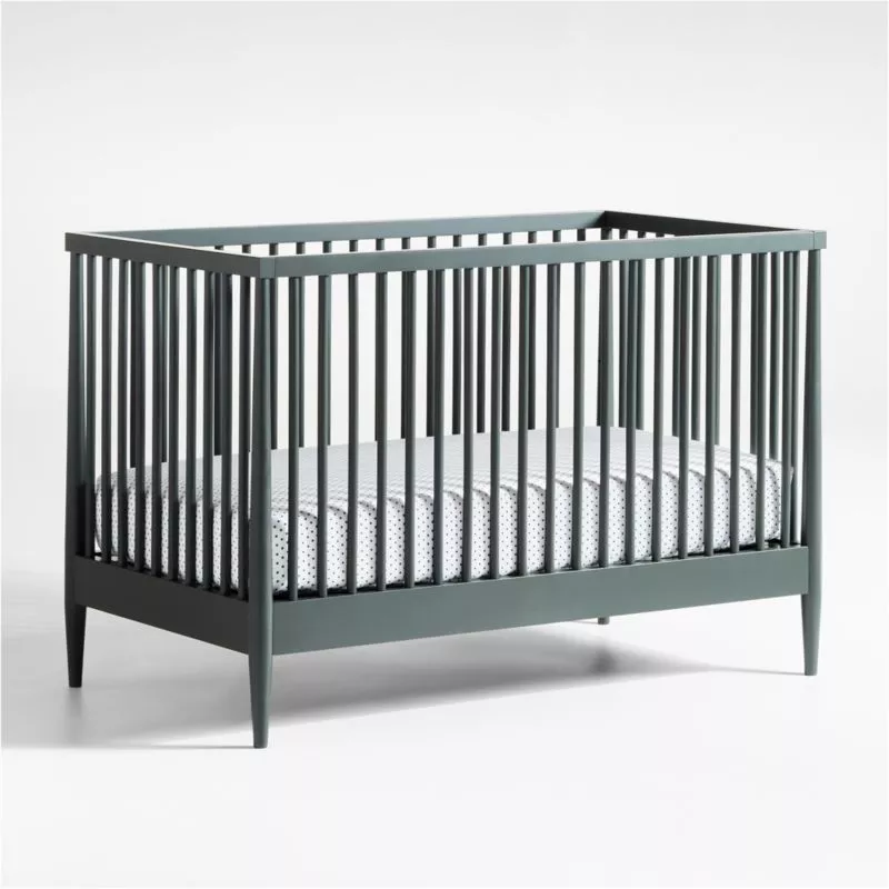 Olive green outlet crib