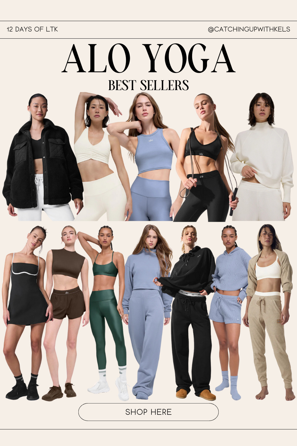 12 Days of LTK — Day 8! Today’s drop: my favorite Alo Yoga best sellers! Comfy, sleek, and so good for winter workouts! 

 #LTKootd #LTKfitnessgoals #LTKActive