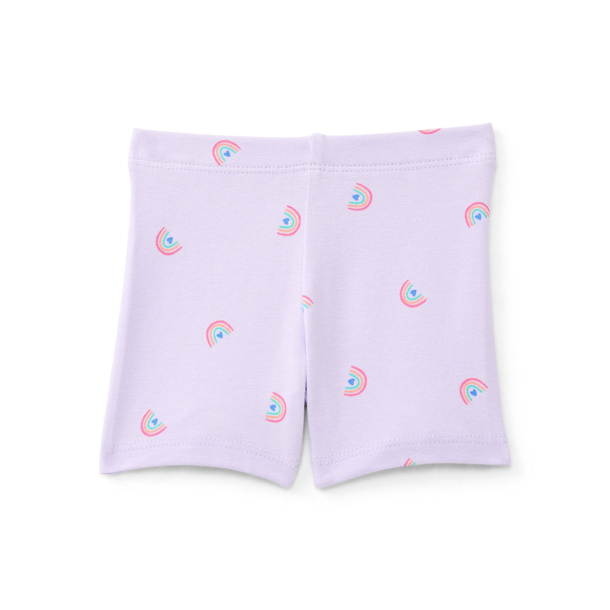 Wonder Nation Baby Girl Bike Shorts, Sizes 0-24 Months | Walmart (US)