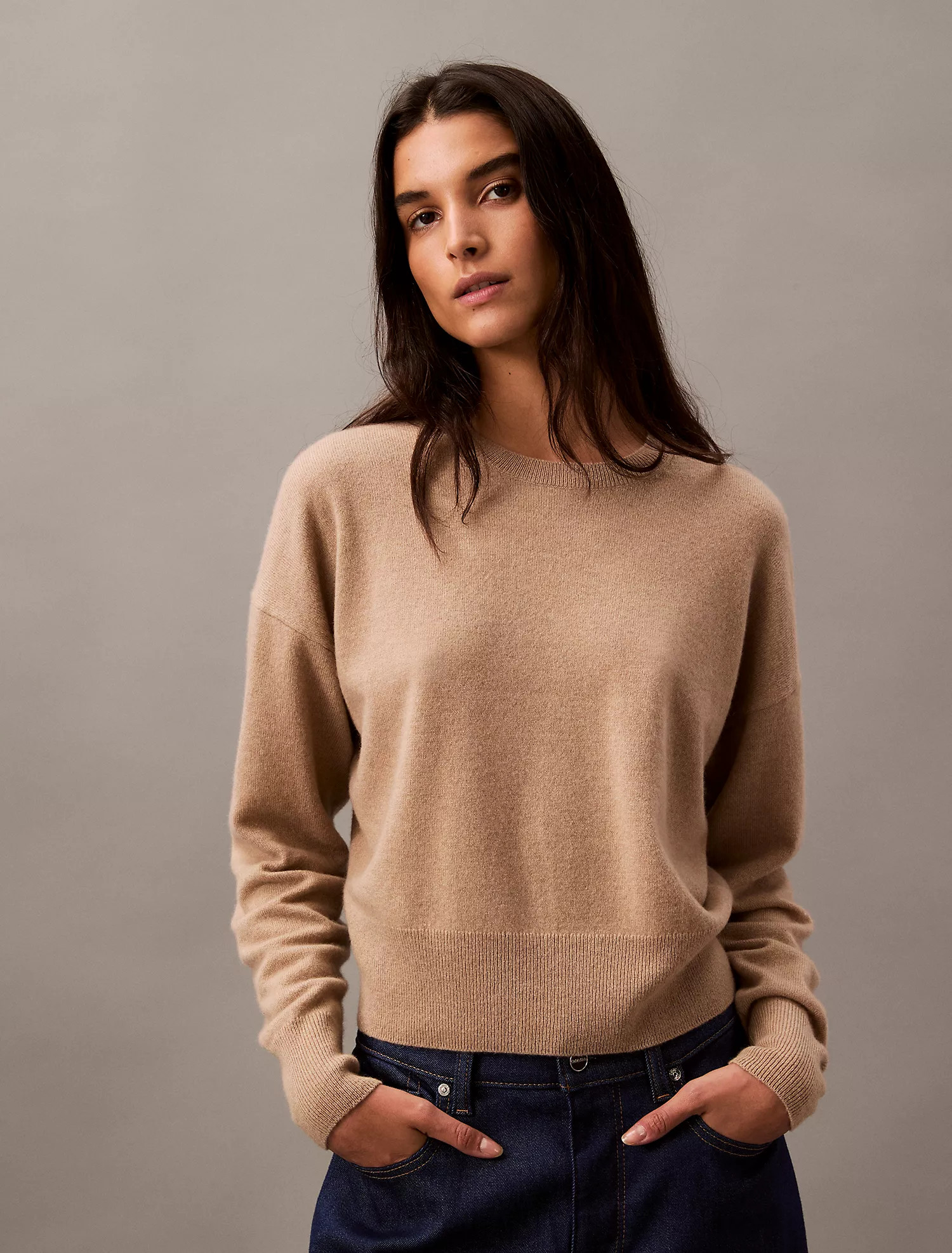 Cashmere Crewneck Sweater | Calvin Klein | Calvin Klein (US)