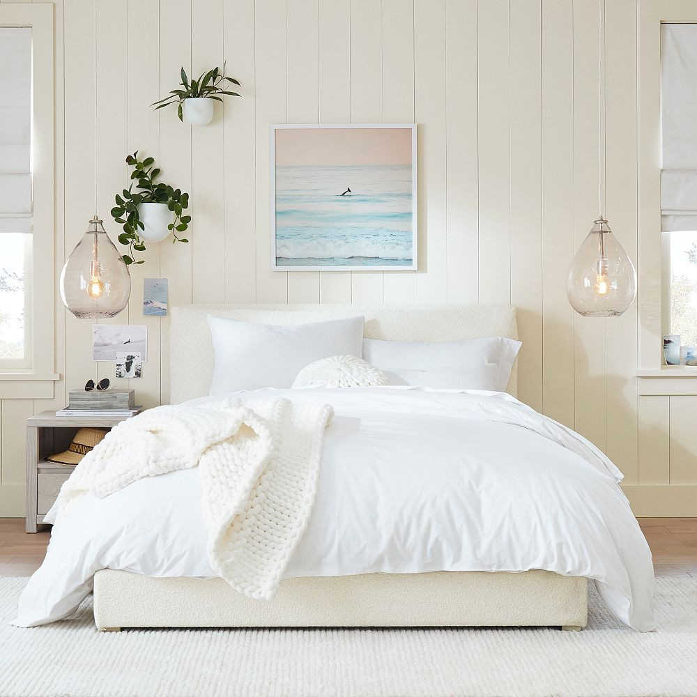 Skye Upholstered Bed | Pottery Barn Teen