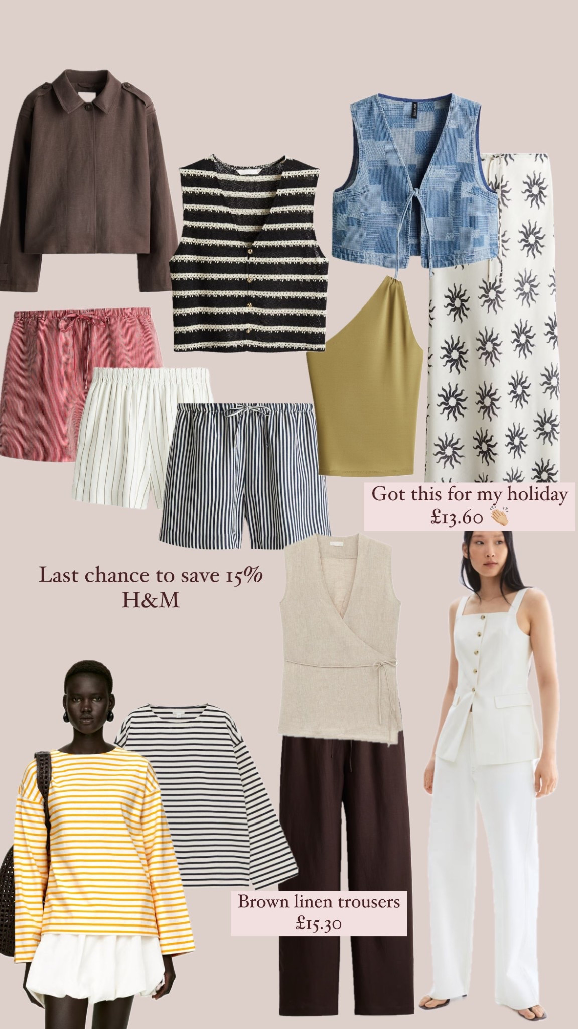 H&M 15% off 

#LTKsummer #LTKspring #LTKuk