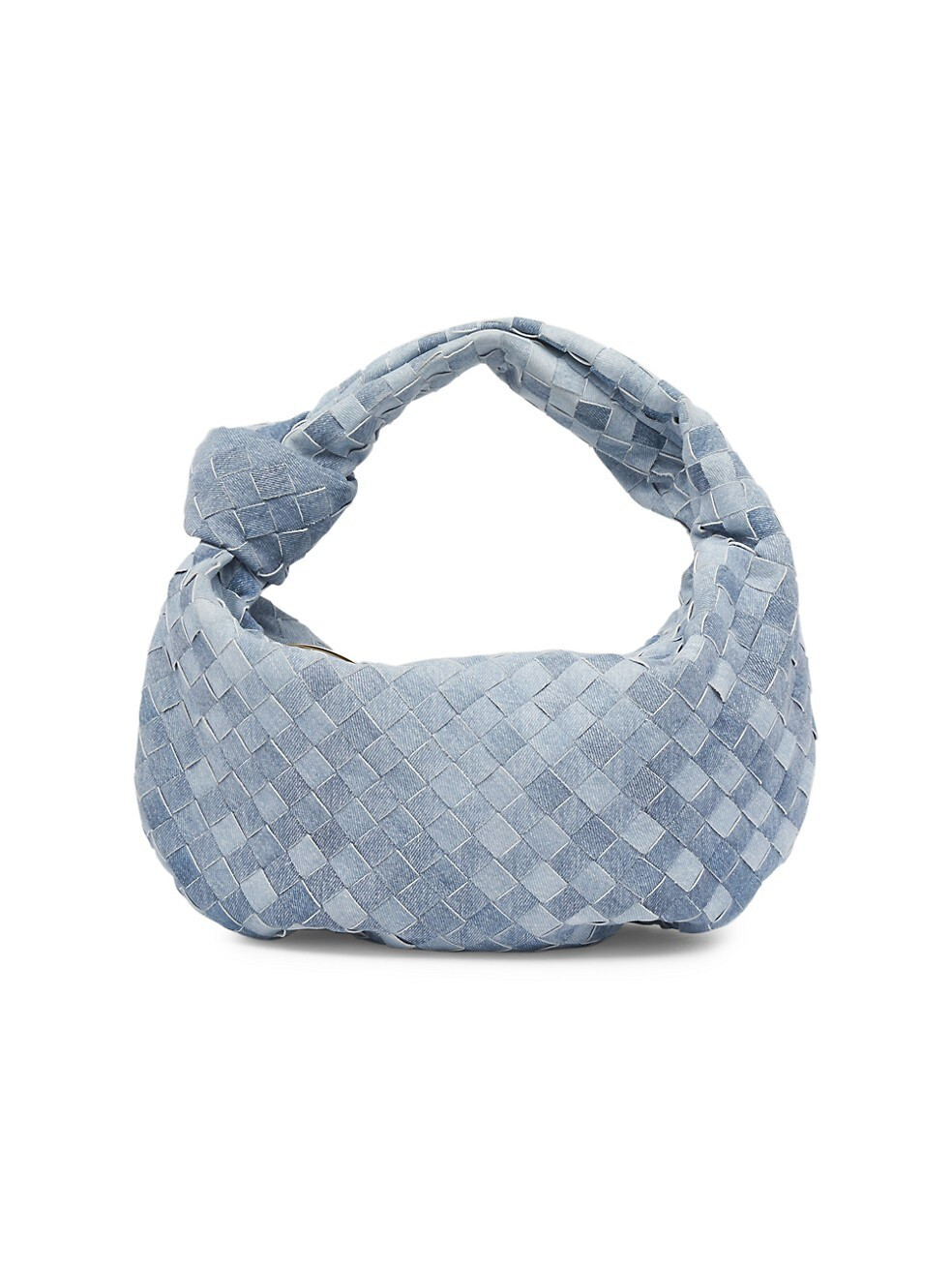 Teen Jodie Denim Intrecciato Hobo Bag | Saks Fifth Avenue