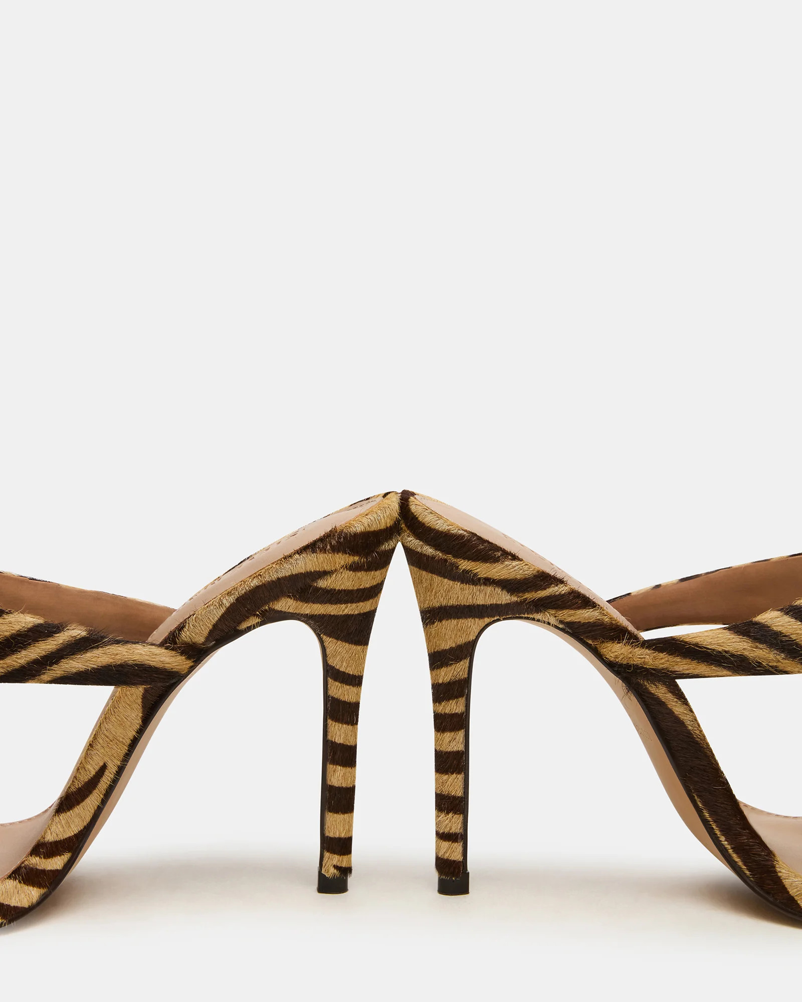 SATURN Tiger Stiletto Mule Women's Heel | Steve Madden (US)