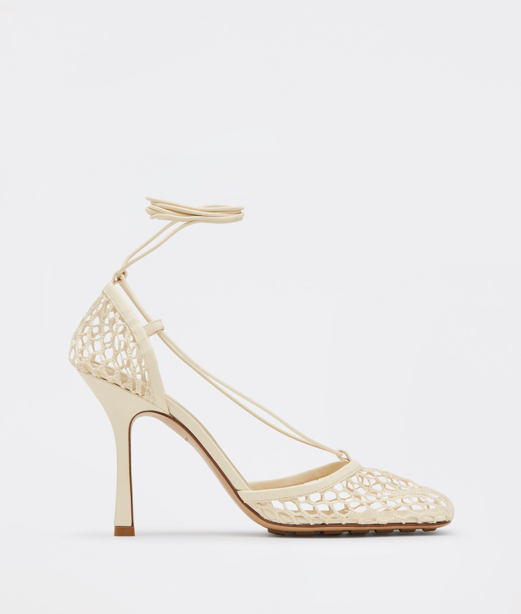 Stretch Lace-Up Sandal | Bottega Veneta