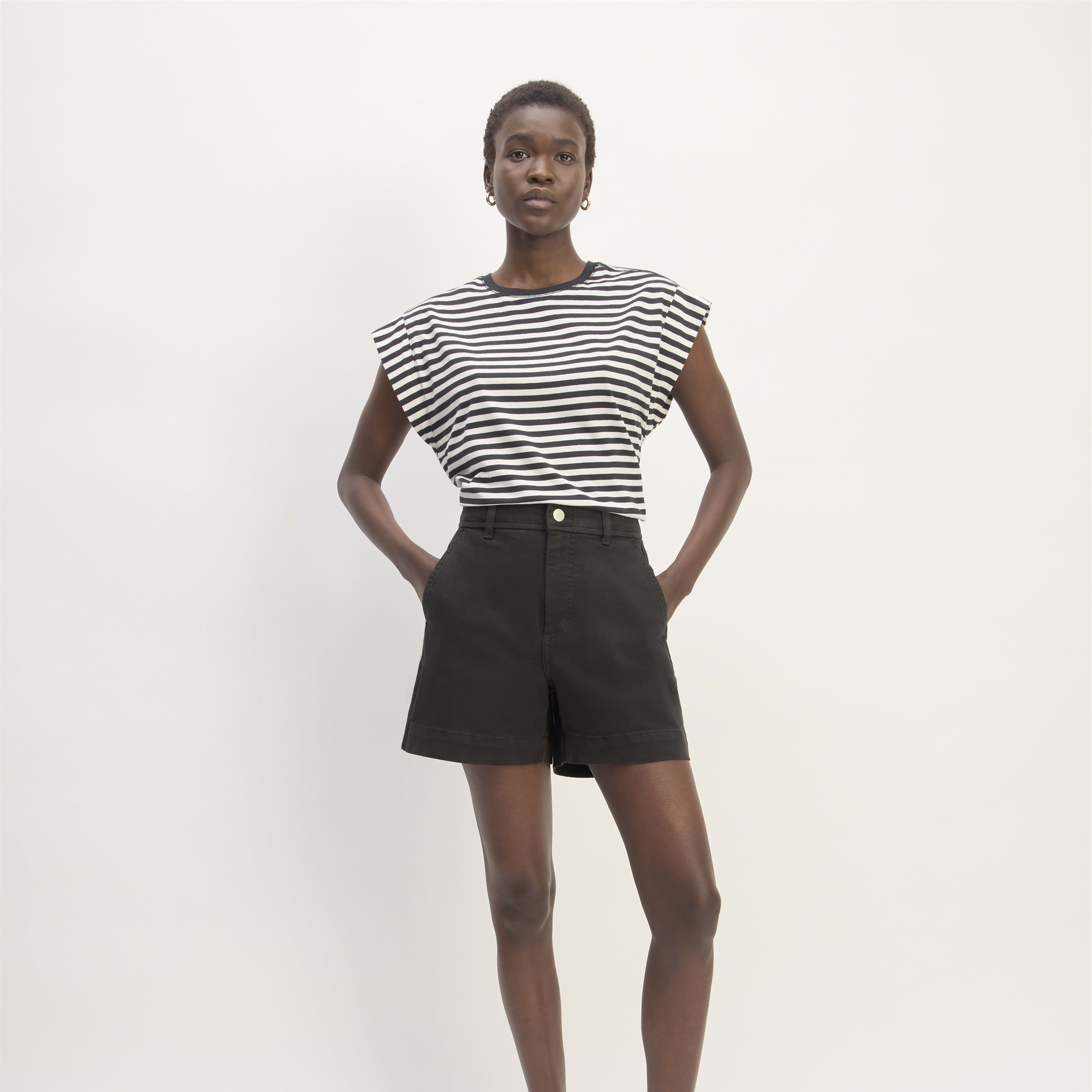 Women's Utility Short by Everlane in Black, Size 2 | Everlane