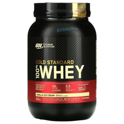 Optimum Nutrition Gold Standard® 100% Whey, Vanilla Ice Cream, 1.98 lb (899 g) | Target