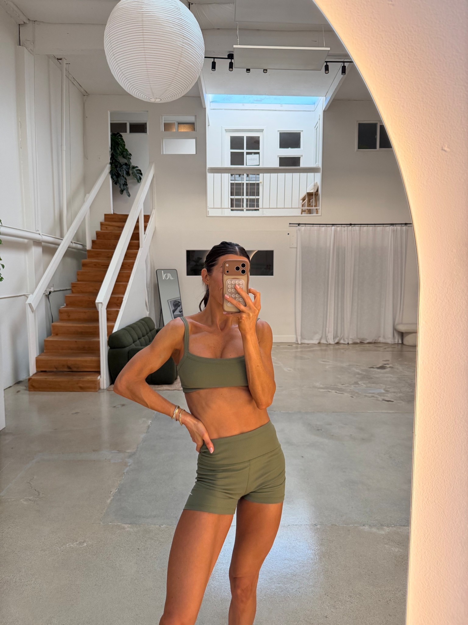 matching green without set 💪🏻

#LTKActive #LTKmorningroutine #LTKfitnessgoals