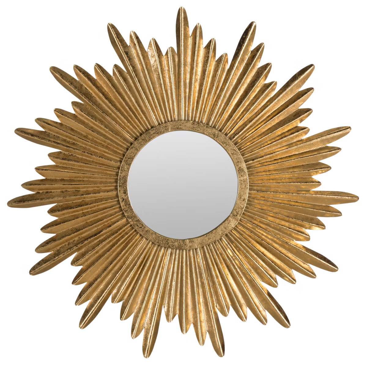 Sunburst Decorative Wall Mirror Gold - Safavieh | Target