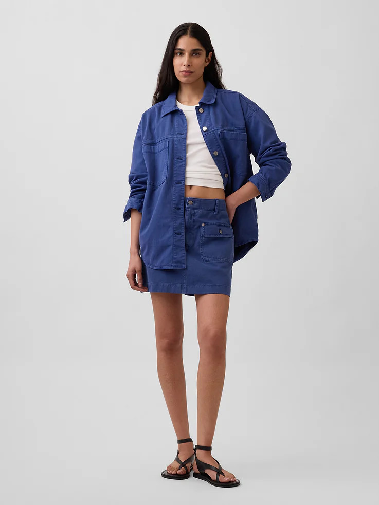 Oversized Shirt Jacket | Gap (US)