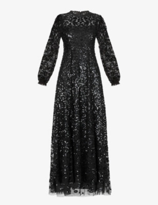 Seren sequin-embellished tulle gown | Selfridges