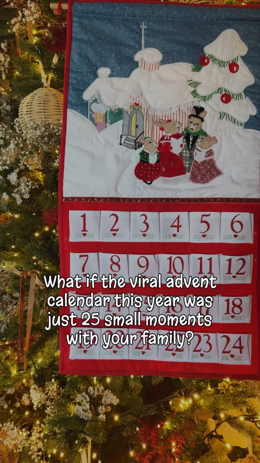 I’ve been thinking a lot about how busy this season feels for moms — the wrapping, the events, the tiny tasks no one else even notices. And sometimes the advent calendars with 24 little things feel like just… more work.

So this year, I’m choosing something different: a togetherness calendar.

Simple activities. Tiny moments. Daily connection without the clutter.

Because our kids remember the time we give them way more than the trinkets we buy.

If you’re craving a holiday season that feels more intentional, cozy, and meaningful, this might be your favorite swap too.

I made a free printable template filled with easy connection activities plus blank spaces to add your own family traditions.

✨ Comment TOGETHER if you want it and share this with another mom who wants a meaningful holiday without the overwhelm.

Let’s make this season feel magical in the ways that matter.

#adventcalendar #uniqueadventcalendar #togetherness #holidayseason #holidaydecor #christmasseason #christmasdecorating