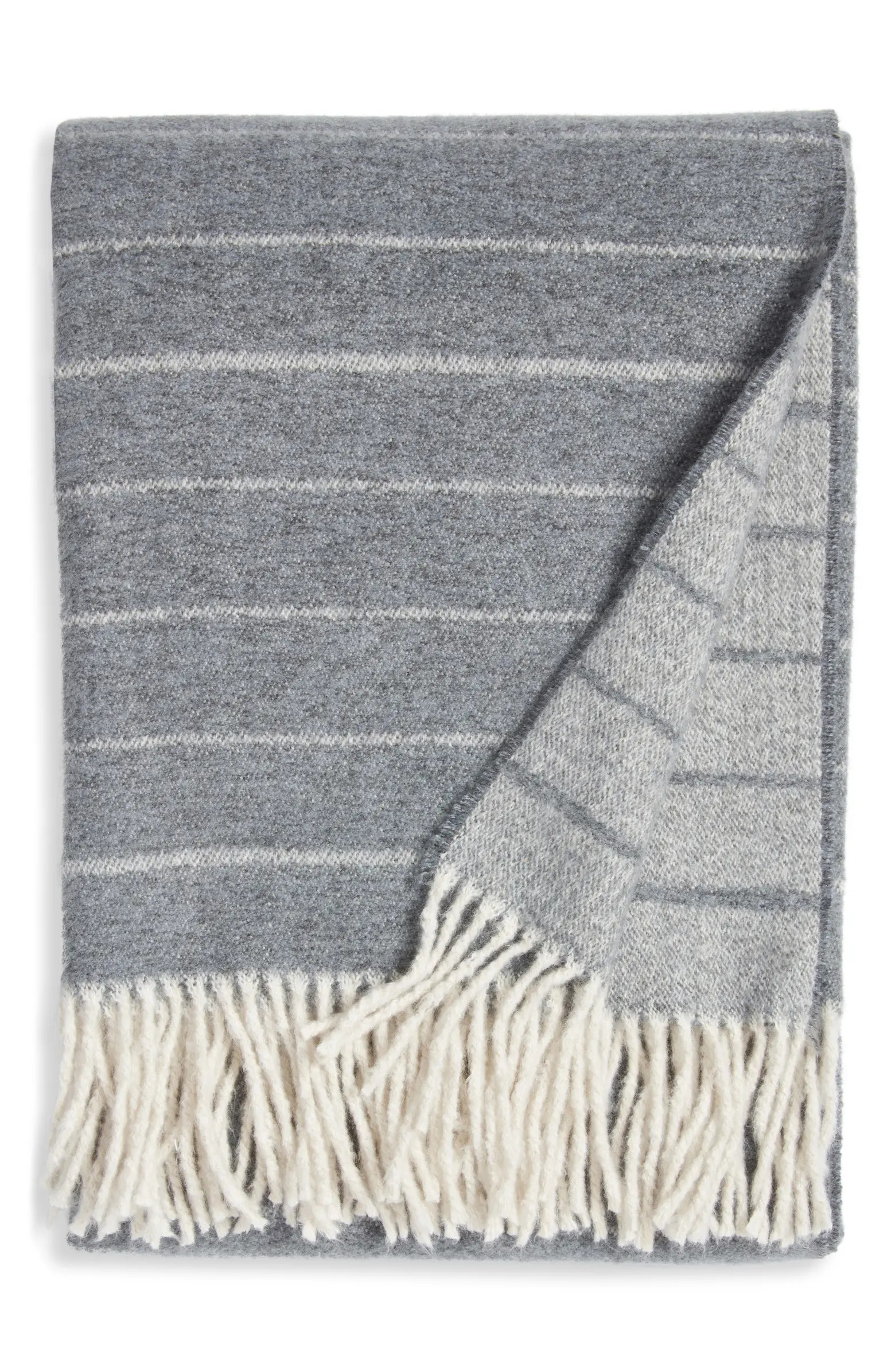 Plaid Fringe Throw Blanket | Nordstrom