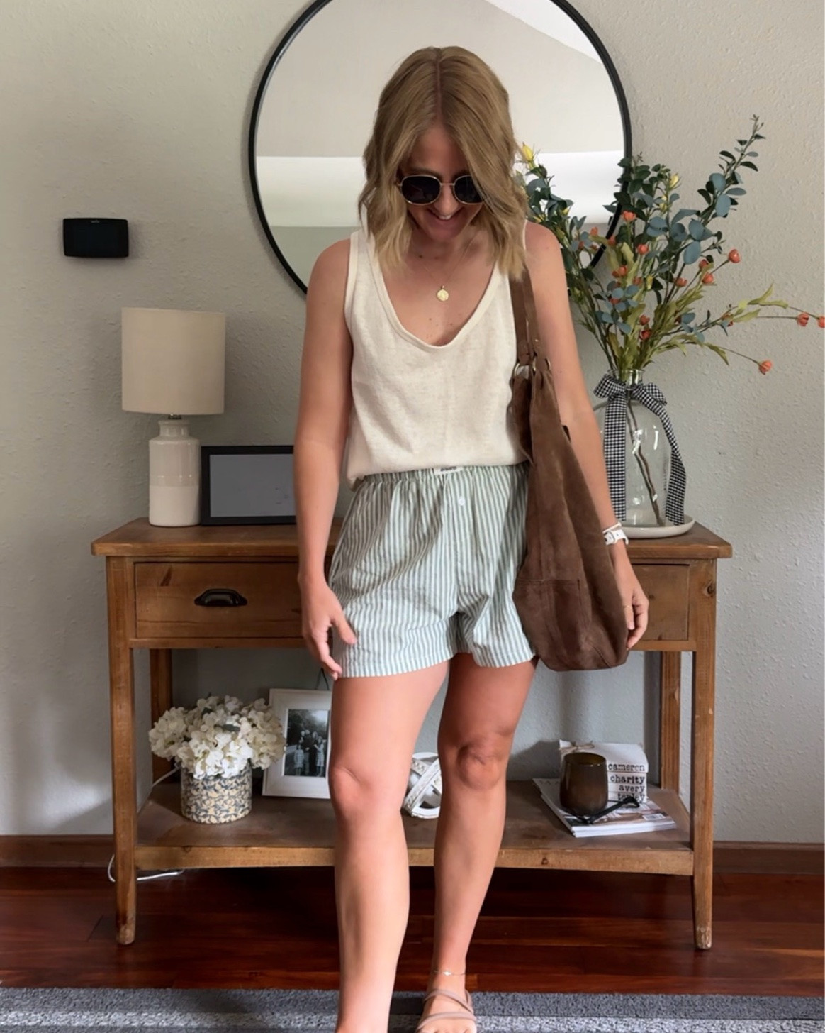 What you’re wearing this week! 

Outfit 1
Shorts - size medium, sized up one
Tank - size small 

Outfit 2
Shorts - size 2
Tee - size small 

Outfit 3 
Shorts - size small
Tee - size small

#LTKootd #LTKgrwm