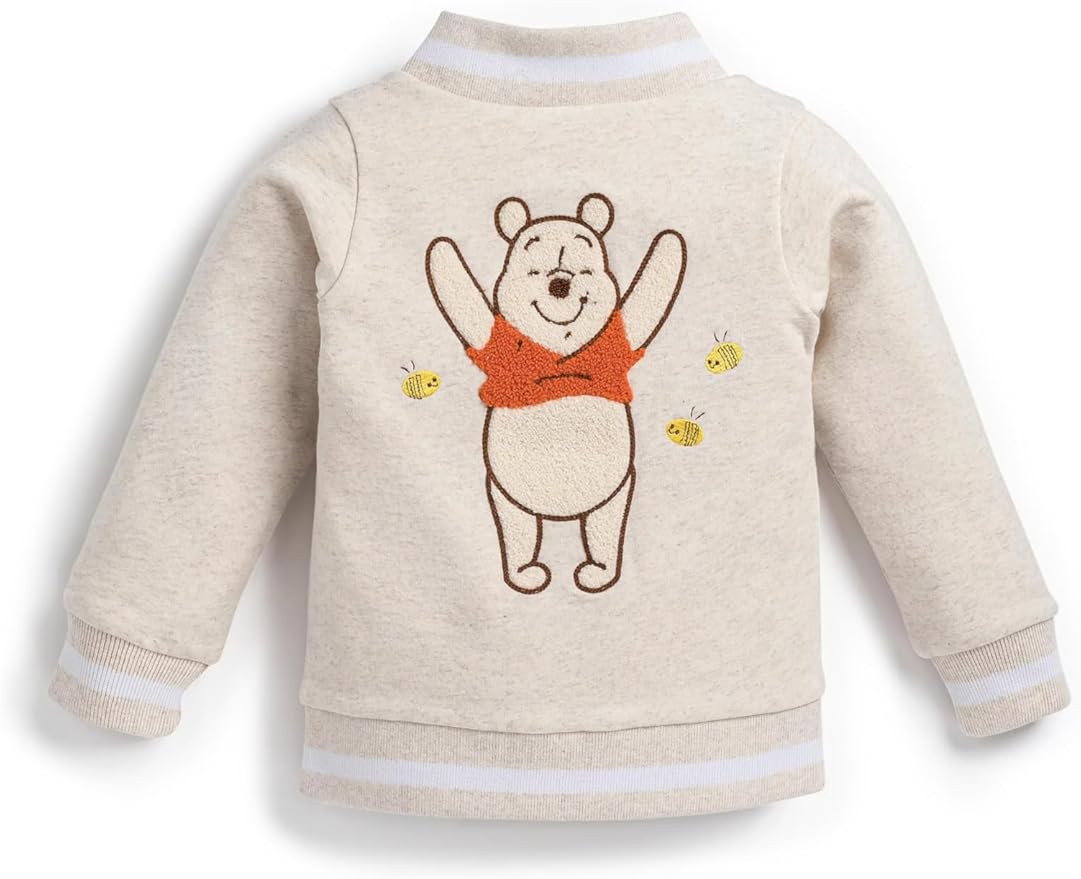 monica + andy Bomber Jacket, 100% Organic Cotton Clothes for Boys and Girls, Sizes For Kids, Todd... | Amazon (US)