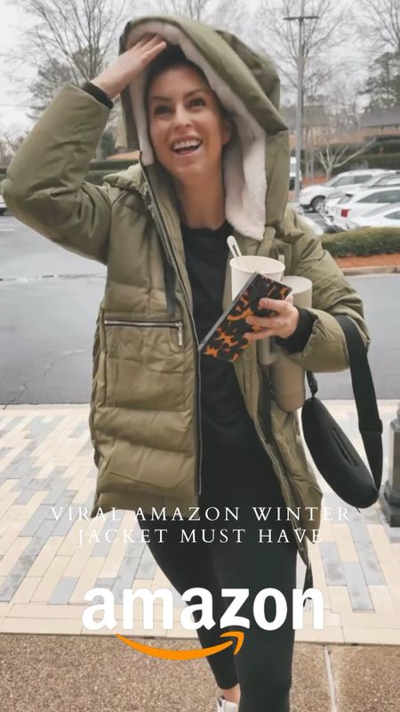 Viral Amazon winter thick puffy coat with hood and down feather filling to keep you WARM all winter ❄️ Lots of pockets and so comfy! TTS for oversized fit!! #amazon #viral #coat #jacket #winter #down #hood#puffy

#LTKtravel #LTKsalealert #LTKVideo