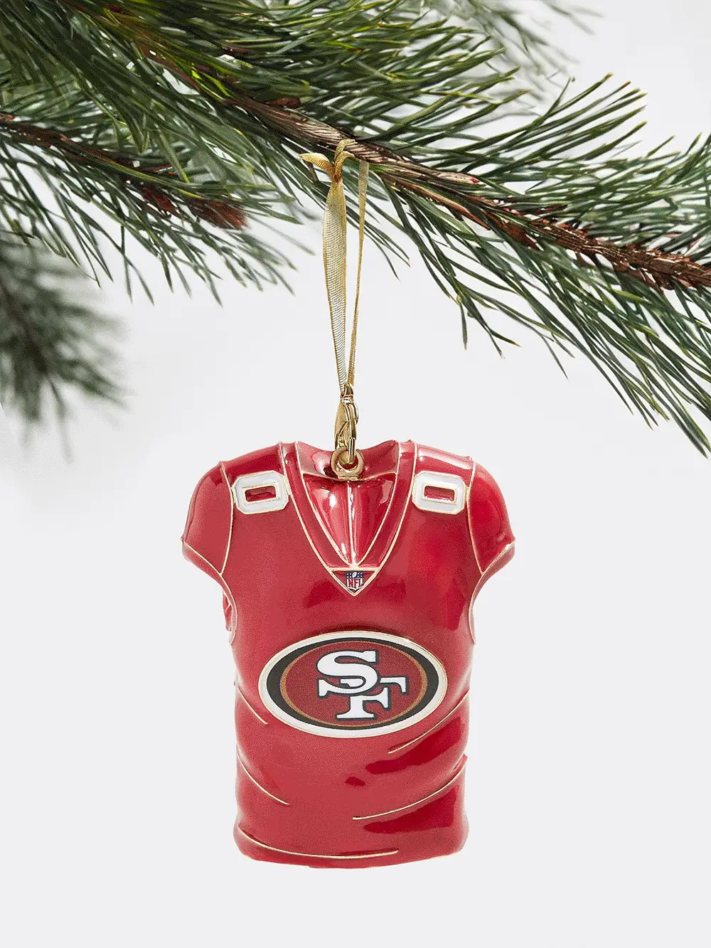 San Francisco 49ers NFL Custom Jersey Ornament - San Francisco 49ers | BaubleBar (US)