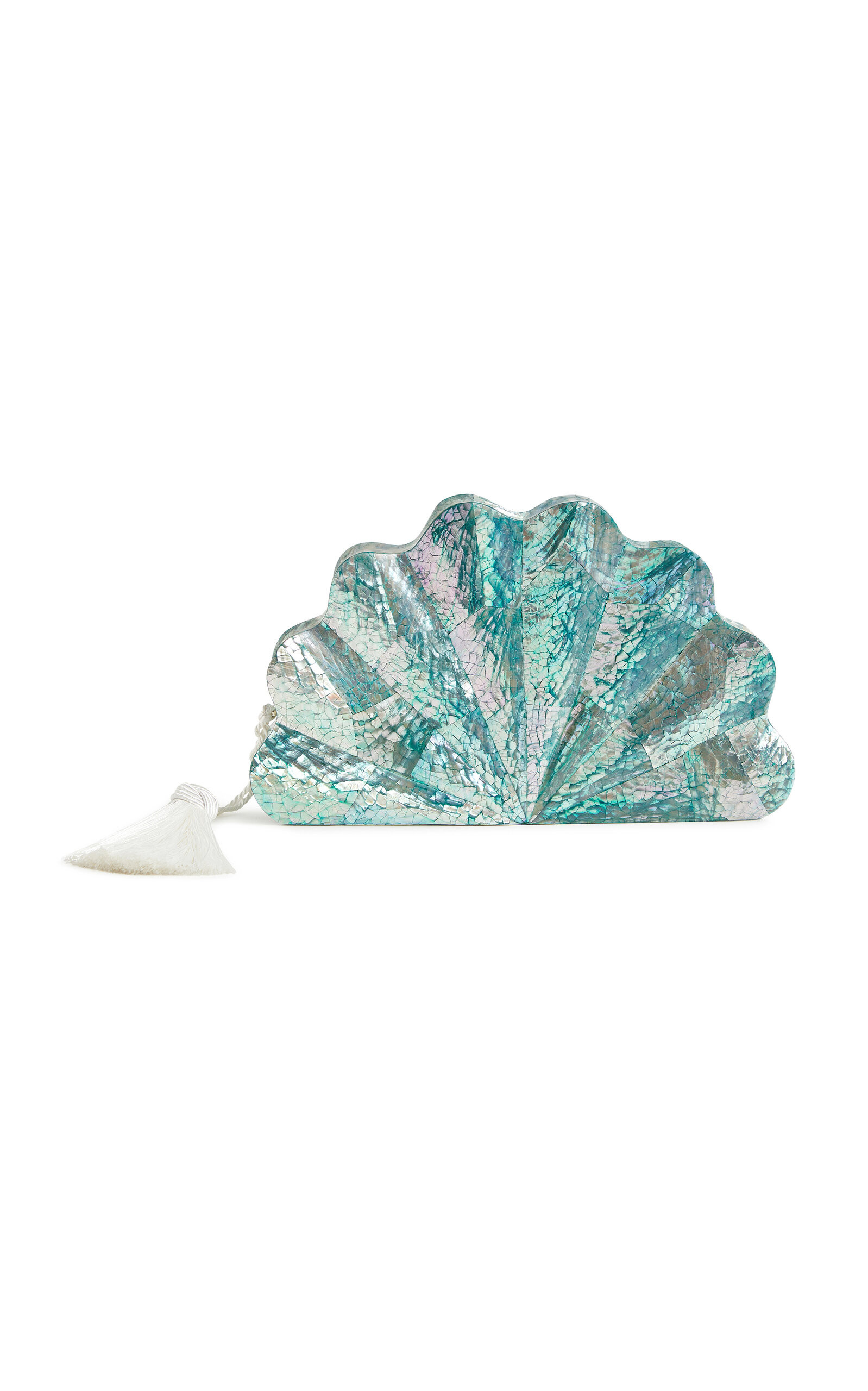 Exclusive La Isla Lou Lou Mother of Pearl Clutch | Moda Operandi (Global)