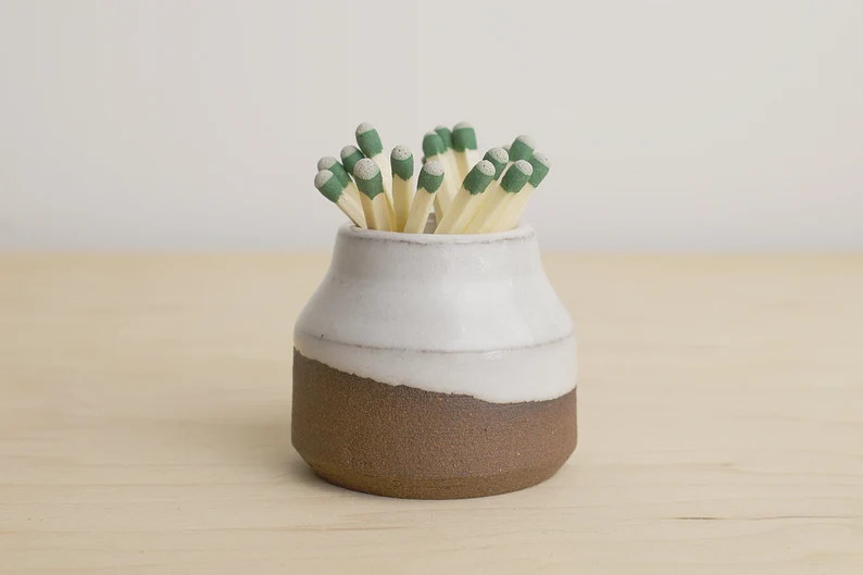 Matchstick Holder  Ceramic Matchstick Holder  Ceramic Match | Etsy | Etsy (US)
