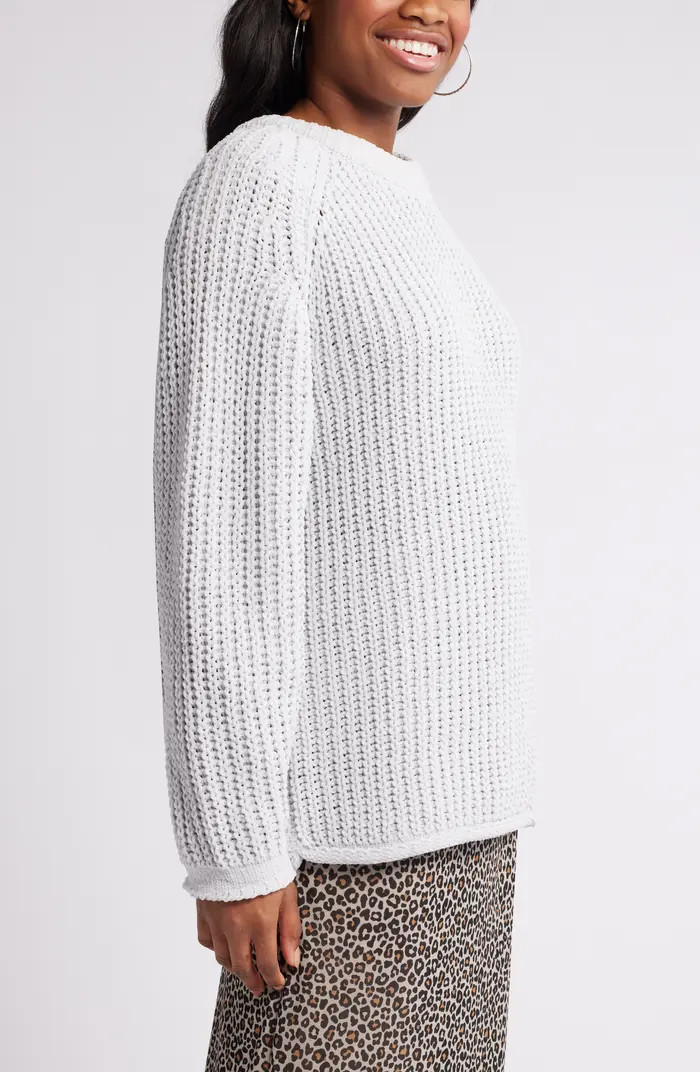BP. Slouchy Chenille Pullover Sweater | Nordstrom | Nordstrom