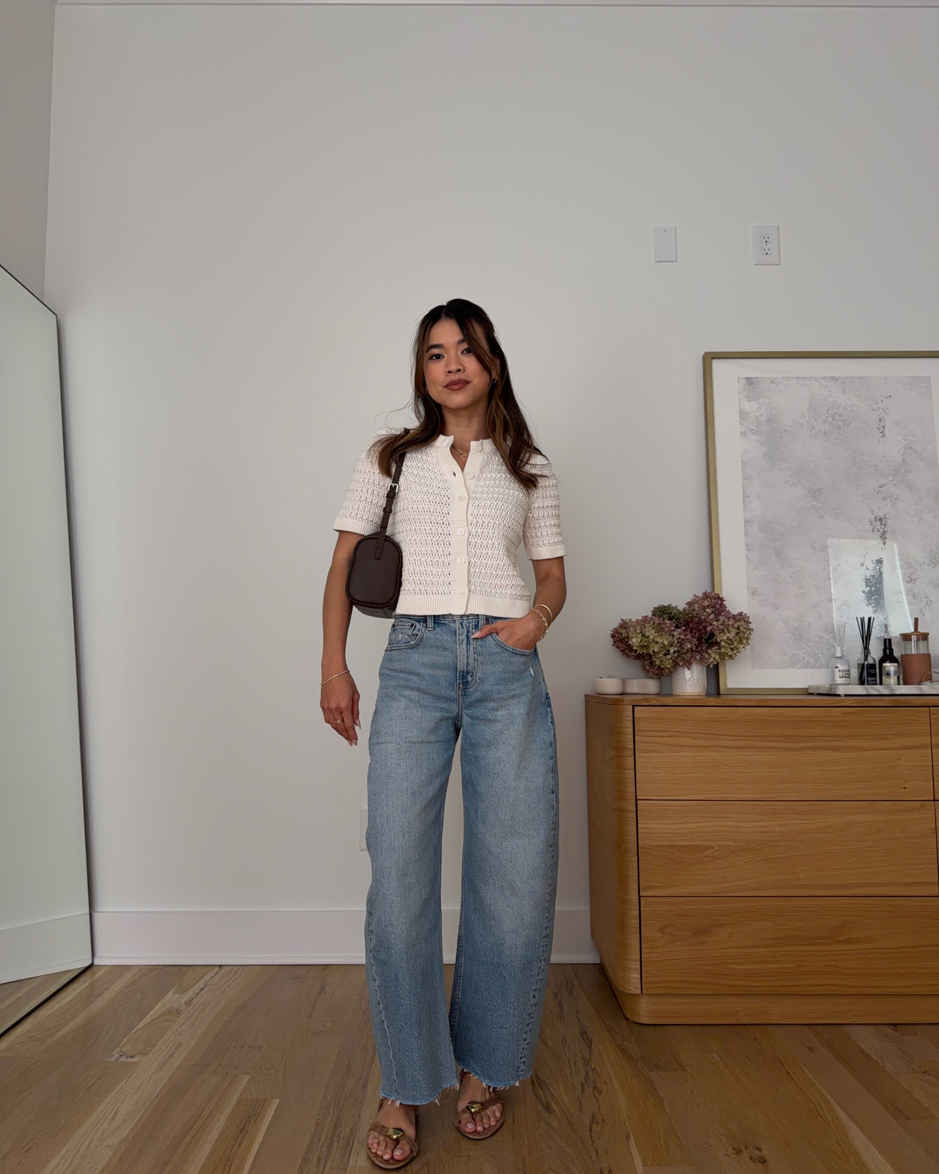 Sizing info:
•white knit top size XS 
•barrel jeans size 24 short

petite fashion, get dressed with me, outfit inspiration, ootd, nashville outfit, Nashville influencer, petite style, vacation style, casual outfits, mom style, petite pants, spring outfits, spring outfit info, spring pants, spring outfit idea, spring top, spring bag, spring tank, spring shoes, knit tee, spring jeans, jeans, denim, lightwash jeans, abercrombie jeans  

 @abercrombie 

#LTKPetite #LTKSeasonal #LTKootd