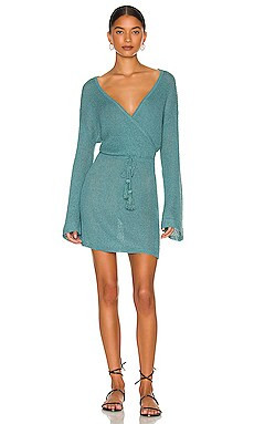 L*SPACE Topanga Cover Up in Teal from Revolve.com | Revolve Clothing (Global)