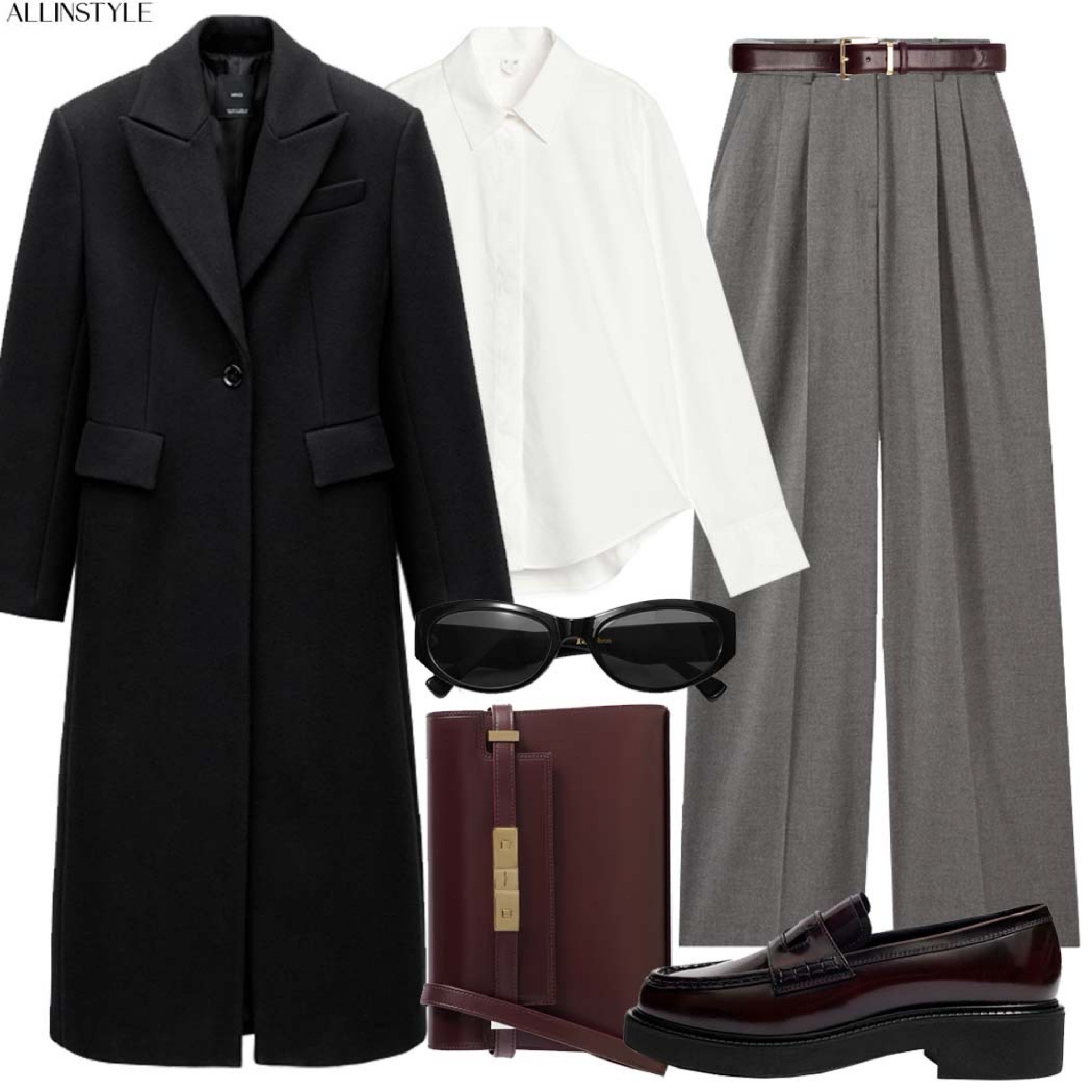 Black coat and tailored trousers outfit 

#LTKworkwear #LTKwinter #LTKautumn
