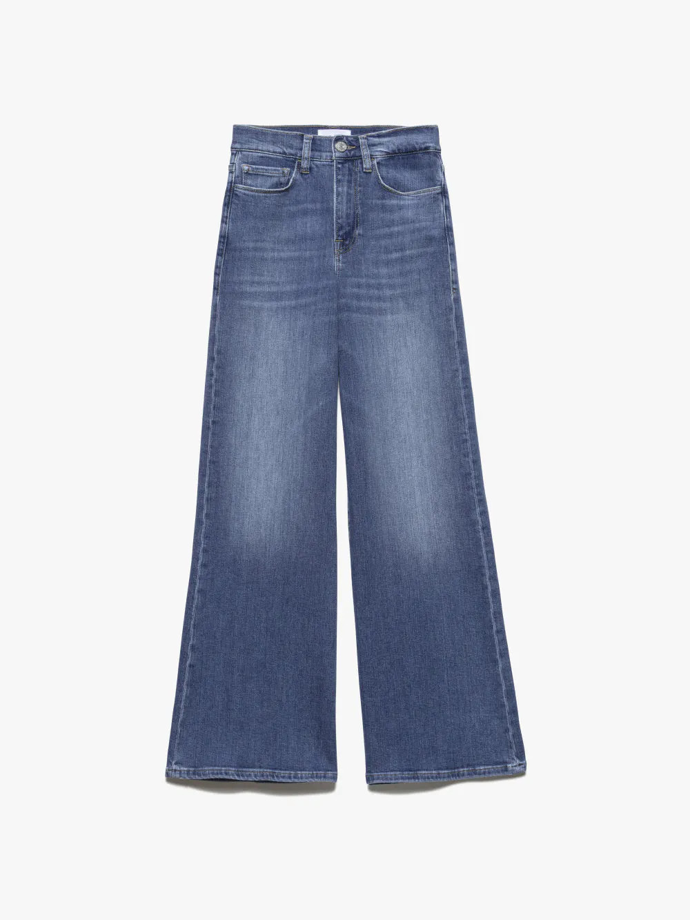 Le Slim Palazzo  in  Drizzle | Frame Denim