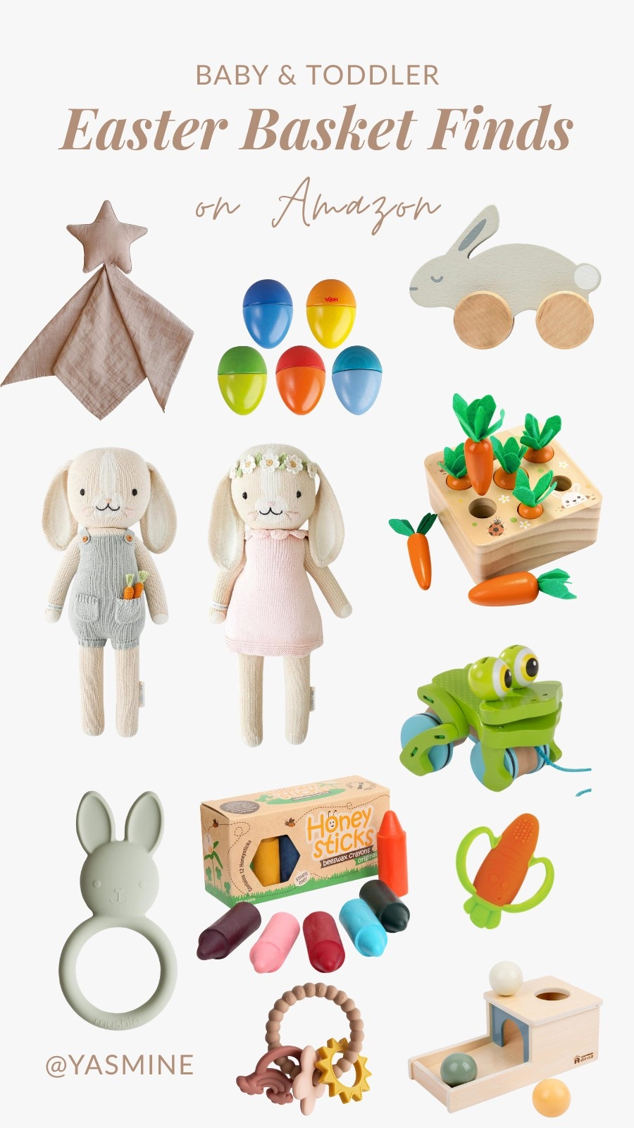 Easter basket finds for babies and toddlers  

#LTKBaby #LTKKids #LTKSeasonal